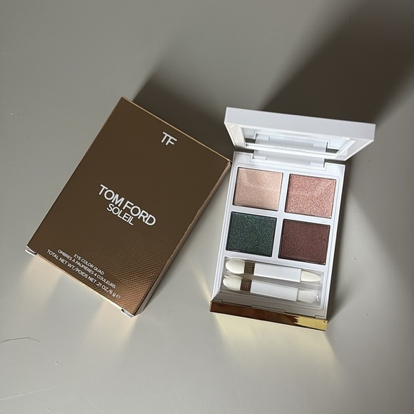 Tom FordSoleil Eye Color Quad Eyeshadow Palette 01 Emerald Dusk NEW